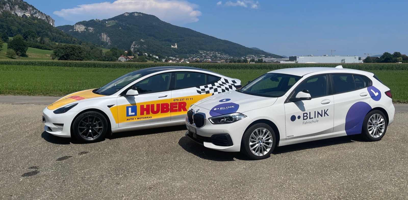 BLINK und Fahrschule Huber